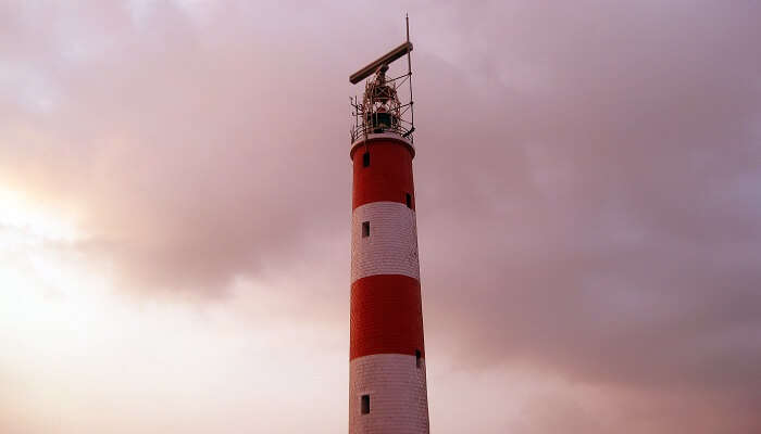 Partial view of Gopalpur Lighthouse, one of the must visit tourist places in Gopalpur which everyone must visit