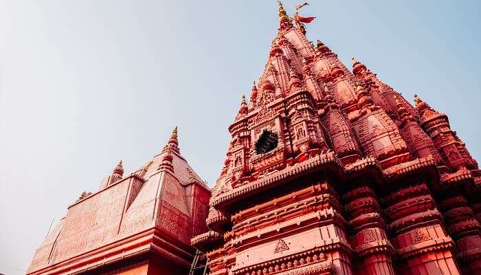 Sri Durga Temple, one of the most beautiful historical buildings in Varanasi