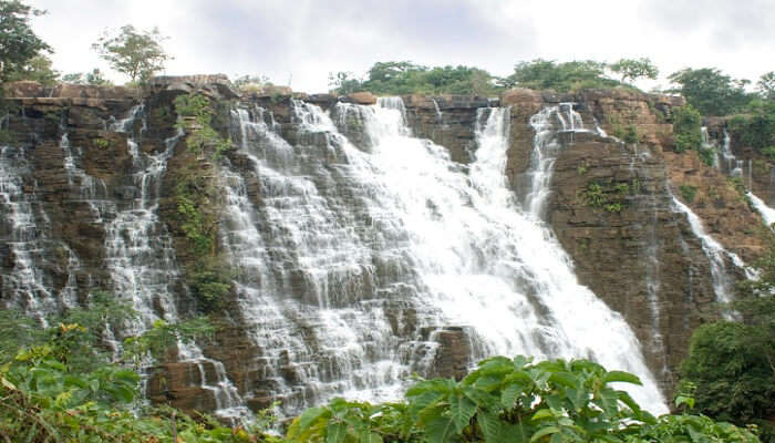 Soak in the serenity of Tirathgarh Falls while exploring tourist places in Jagdalpur
