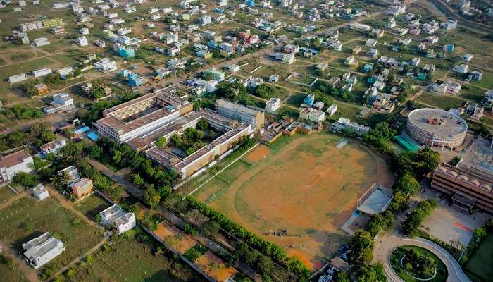 An Aerial view of avadi