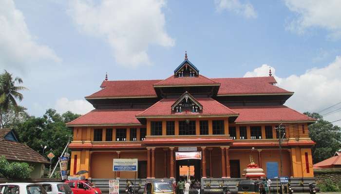 A religious temple in Chengannur. 