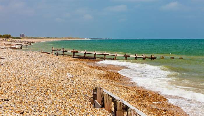 Spend a cosy day at Climping Beach which is one of the most popular beaches near London