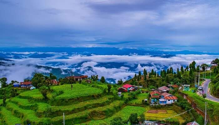 pittoresque vue de Darjeeling