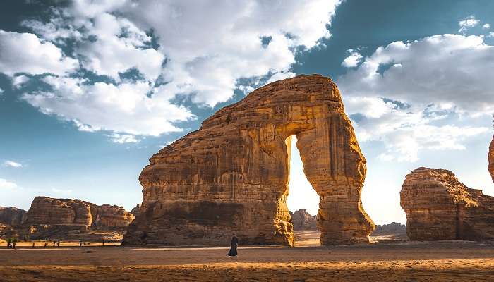 A stunning view of AlUla, offering deep insights into historical treasures.