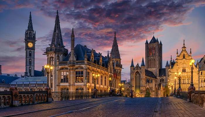 Ghent est la Meilleur lieux  à visiter 