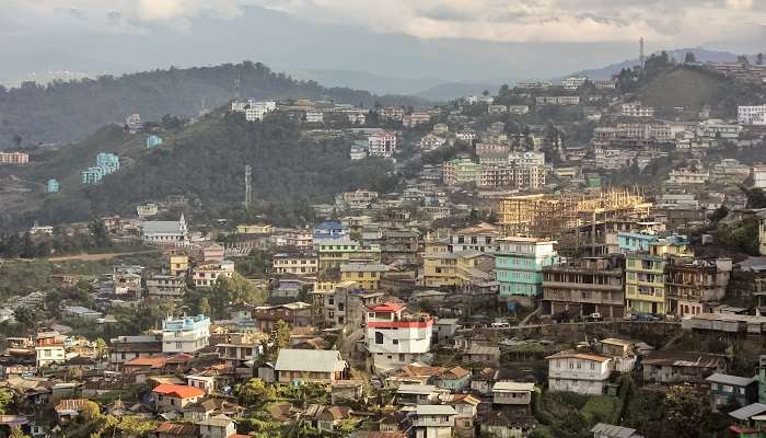La belle ville de Nagaland 