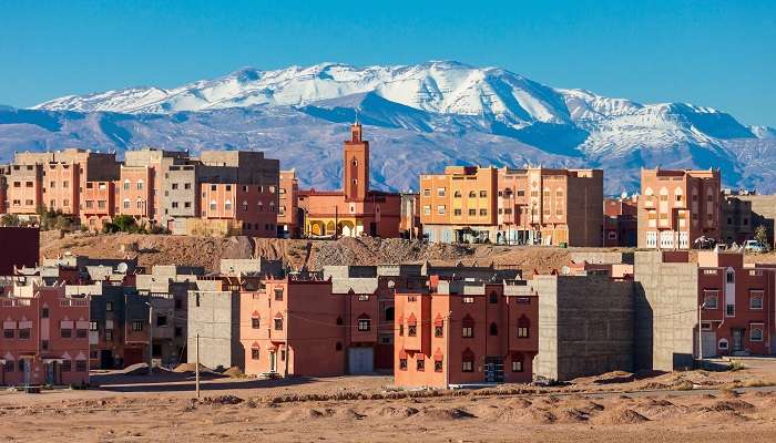 La belle ville de Maroc