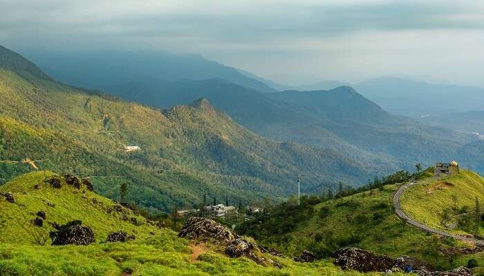 Les belles montagnes de Kerala
