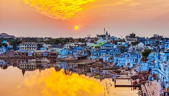 Pushkar, la ville sainte du Rajasthan, c'est l'un des meilleur lieux à visiter près de Jaipur 