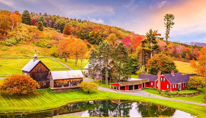 Vermont, l'un des meilleur lieux à visiter en octobre dans le monde 