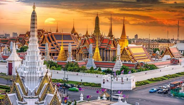 Admirez la magnifique vue de Bangkok