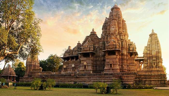 Groupe de temples à Khajuraho, Madhya Pradesh