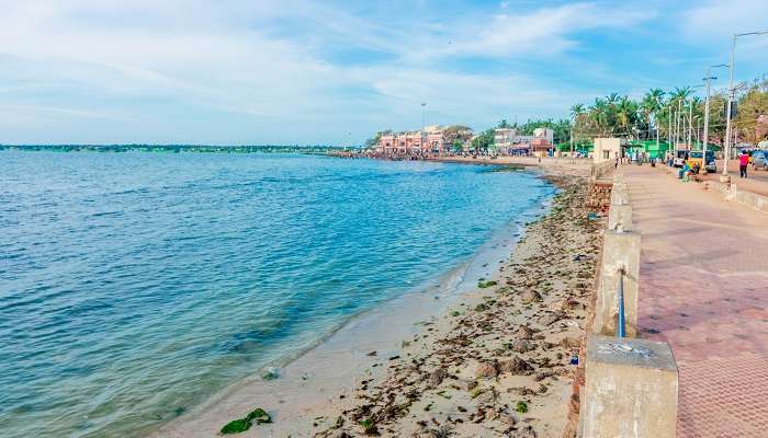 La plage de Rameshwaram, C'est l'une des meilleur lieux à visiter en mars en Inde 
