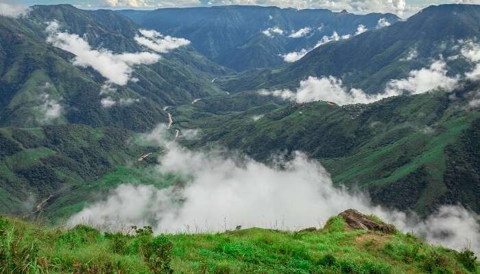 Shillong est l'un des meilleur lieux à visiter en mousson en Inde