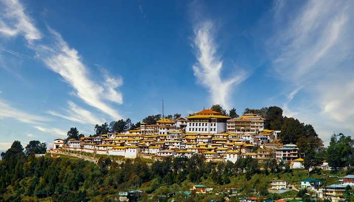 La monastère de Tawang, c'est l'une des meilleur lieux à visiter en mars en Inde  