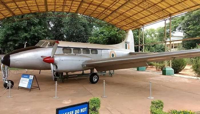 एचएएल एयरोस्पेस संग्रहालय बैंगलोर में घूमने के लिए स्थान है