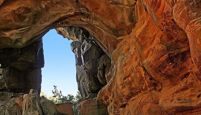 Bhimbetka Caves, a popular heritage site, is one of the must-see historical places in Bhopal.