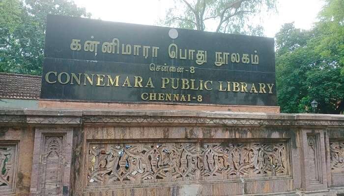 Bibliothèque du Connemara, c'est l'une des meilleur  Lieux à visiter à Chennai
