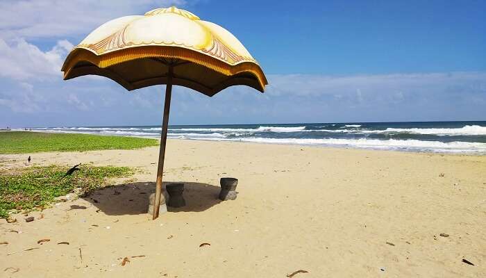 La plage de Golden, c'est l'une des meilleur lieux à visiter à Chennai