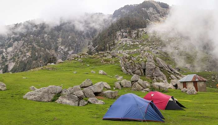 La camping à Mcleod ganj, c'est l'une des meilleur lieux à visiter à l'Himachal Pradesh