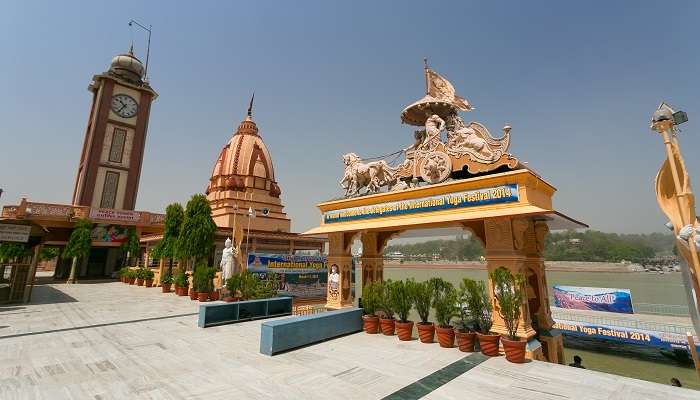 Las vue magnifiques de Parmarth Niketan, c'est l'une des meilleur  lieux à visiter à Rishikesh