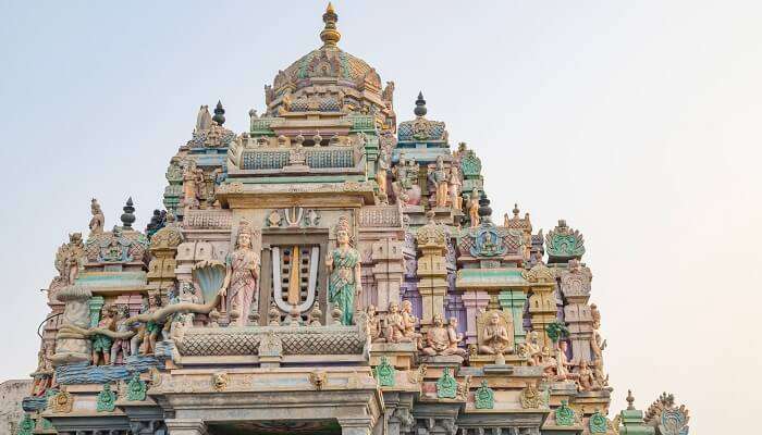 Temple du Ashtalakshmi, c'est l'une des meilleur lieux à visiter à Chennai 