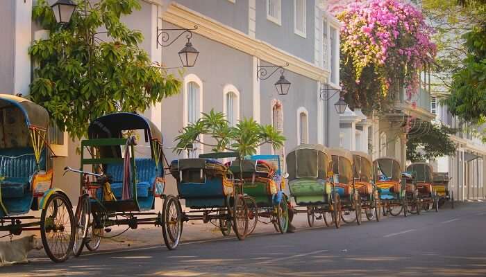 streets of Pondicherry