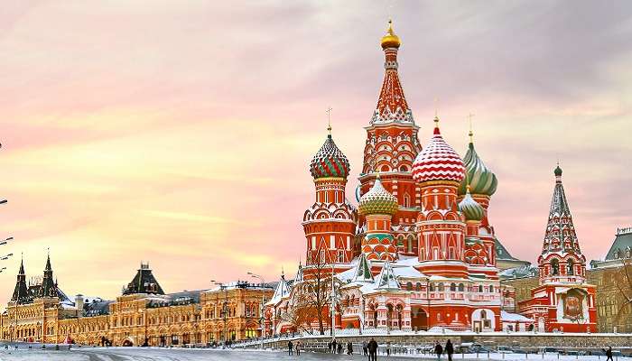 बजट अंतर्राष्ट्रीय यात्राएँ में रूस घूमनेके लिए सबसे अच्छी जगहों में से एक है