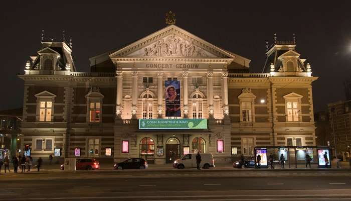 Concertgebouw, la lieux touristiques à Amsterdam