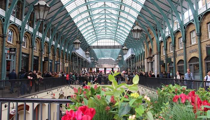 Explorez la Covent Garden, l'une des meilleur lieux touristiques  à Londres