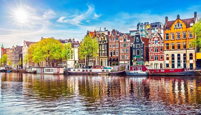 La vue magnifiques d'Amsterdam