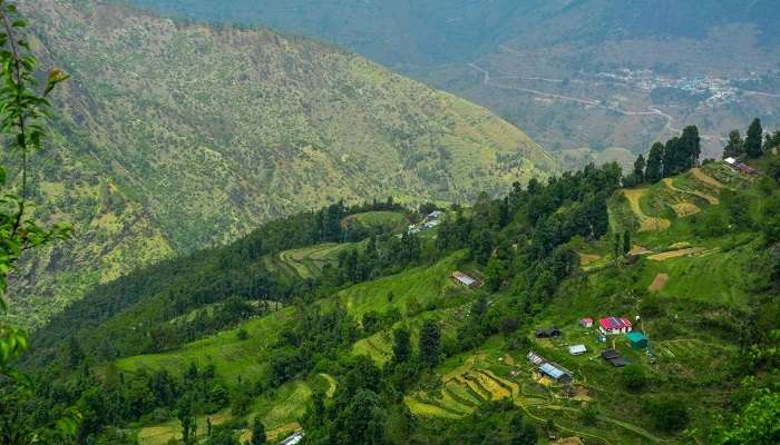 La vue magnifiques de montagne à Dhanaulti, c'est l'une des meilleur lieux à visiter en Inde