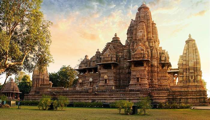 Groupe occidental de temples à Khajuraho, Madhya Ptradesh