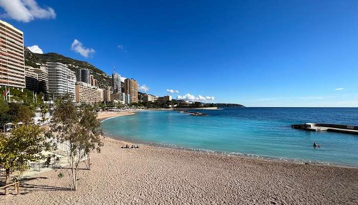 Larvotto Beach, exploring this place is one of the best things to do in Monte-Carlo 