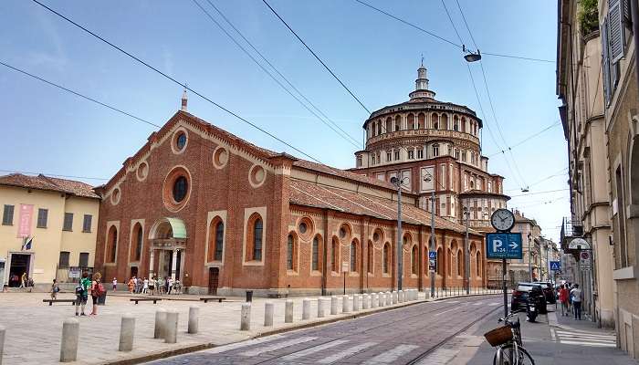 Santa Maria Delle Grazie, c'est l'une des meilleur  lieux  à visiter à Milan