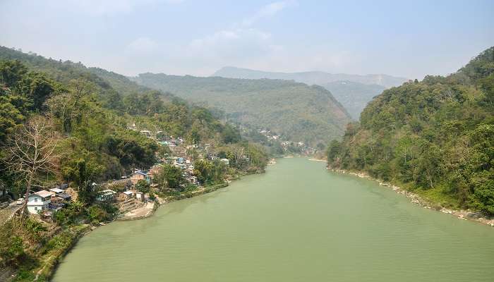 Siliguri, la vue magnifiques de la montagne, c'est l'une des meilleur lieux à visiter à l'ouest du bengale 