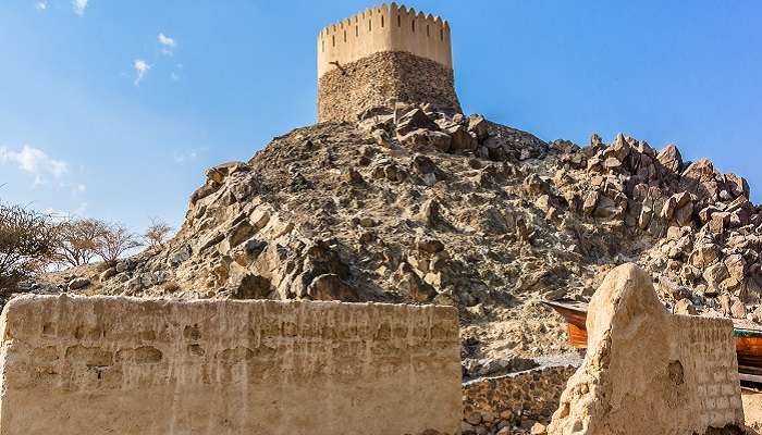 A glorious view of Al- Bidyah Mosque, visiting this magnificent mosque is one of the wonderful things to do in Fujairah
