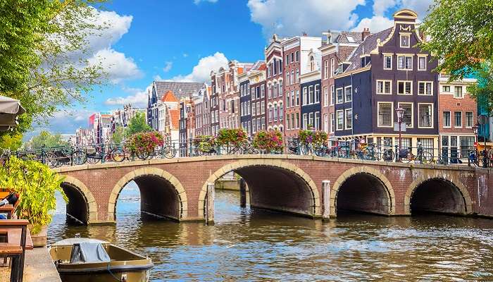 Amsterdam, the capital of the Netherlands is famous for architecture, adventure, food, and more. 