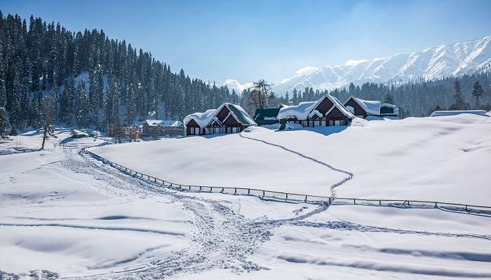 Gulmarg- Jammu et Kashmir,  c'est l'une des meilleures stations de montagne en Inde