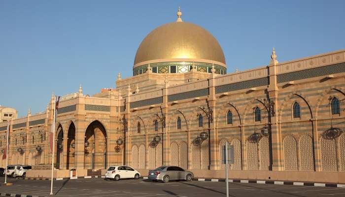 An amazing view of Sharjah Museum Of Islamic Civilization, one of the best places to visit in Sharjah