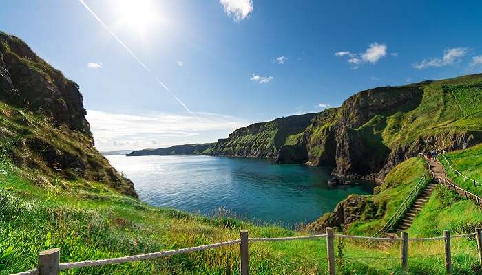 A wonderful view of the stunning landscape of the Cliffs of Moher in Ireland