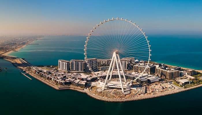 Dubai Eye is an ideal spot to witness sunset in Dubai