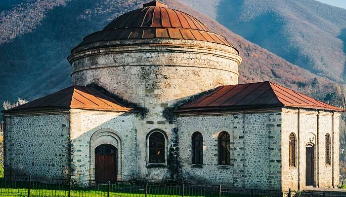 A blissful view of Ancient churches, visiting which one of the amazing things to do in Azerbaijan