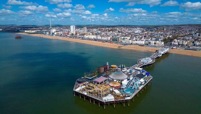Unwind and relax at Brighton Palace Pier