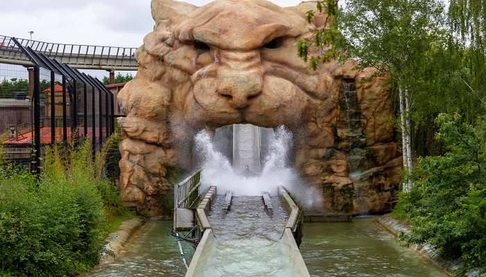 Explore the first jumanji themed land at Chessington World, renowned amusement parks in England