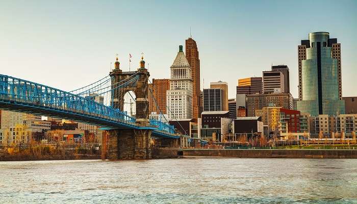 Cincinnati has a seamless blend of history and culture in its lively downtown