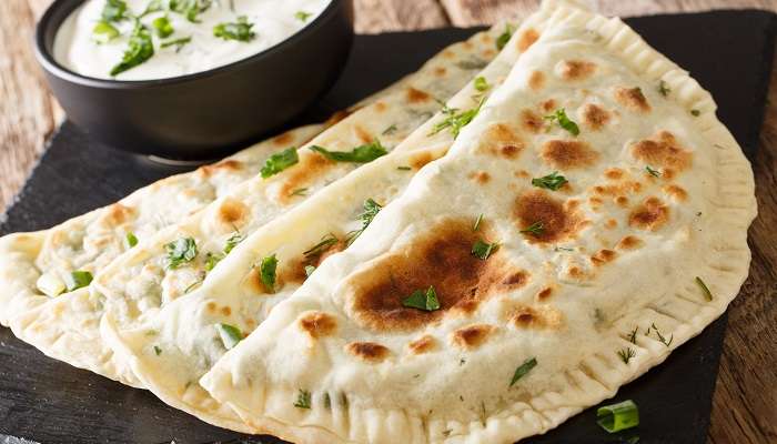 A mouth-watering taste of Qutab, having which is one of the wonderful things to do in Azerbaijan