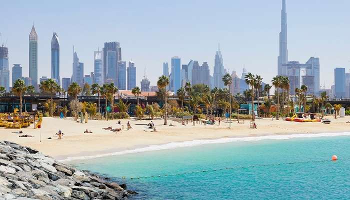 Enjoy access to one of the beautiful private beaches in Dubai, La Mer Beach.