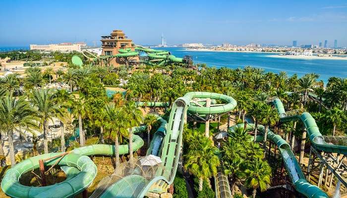 Picture showing Al Montazah Water Park in Sharjah for a perfect family outing