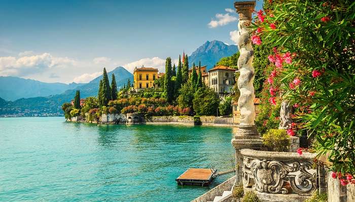 The scenic landscape of Lake Como in Lombardy, one of the mesmerising hidden gems in Italy